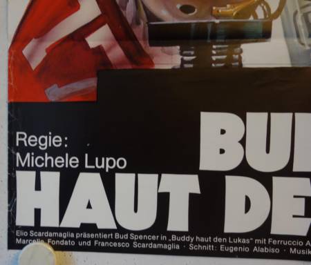 Buddy haut den Lukas originales deutsches Filmplakat